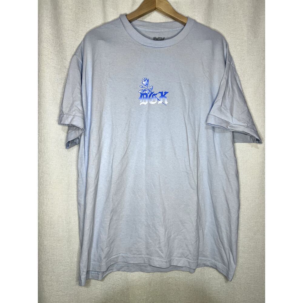 DGK Lo-Side Stay Blessed Virgin‎ Mary Blue Gangster Graphic T Shirt
